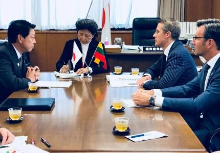 能源部長(zhǎng)訪問(wèn)東京的重點(diǎn)：可再生能源，Ignalina核電廠退役和能源安全