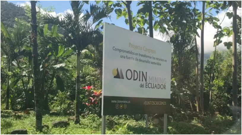 洛陽鉬業(yè)項(xiàng)目組正式入駐厄瓜多爾凱歌豪斯金礦