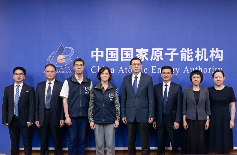 國家原子能機構副主任劉敬會見國際原子能機構副總干事埃爾維尤