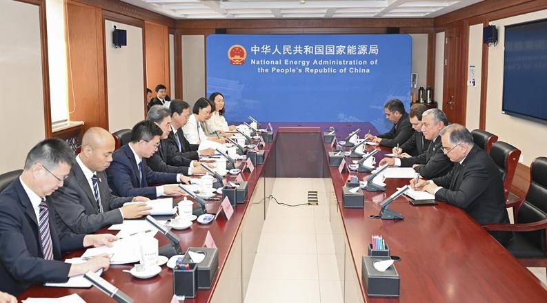 國(guó)家能源局主要負(fù)責(zé)人會(huì)見(jiàn)土庫(kù)曼斯坦副總理