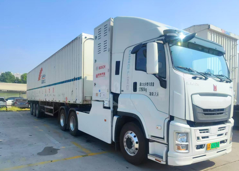 中國漢宜高速氫能走廊吸引10家車企氫能重卡上路運營